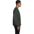thumbnail image 4 of Champion Chandail Molletonné Éco Double Dry pour Homme, m, Vert Foncé Chiné, 4 of 5