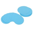 thumbnail image 1 of Uxcell Porte-Cartes Circulaire 3 Pouces, 50 Pcs Forme Ronde Découpes Papier Épais pour Projets DIY, Bleu Ciel, 1 of 5