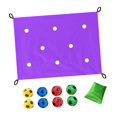 thumbnail image 2 of Almencla Hole Tarp Coordination Playing Team Building Game for Garden Indoor Backyard Violet, 2 of 8