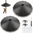 thumbnail image 1 of LEEYNEER 2pcs Squirrel Baffle for Bird Feeder Pole - Wrap Around Squirrel Guard  14-Inch Size  Feeder Protection  Spiked Design  Weatherresistant Material, 1 of 6