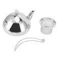 thumbnail image 1 of YUMILI Théières, théières en acier inoxydable de 1,5 L Bouilloire à thé amovible professionnelle avec infuseur pour la cuisine à la maison Argent, 1 of 14