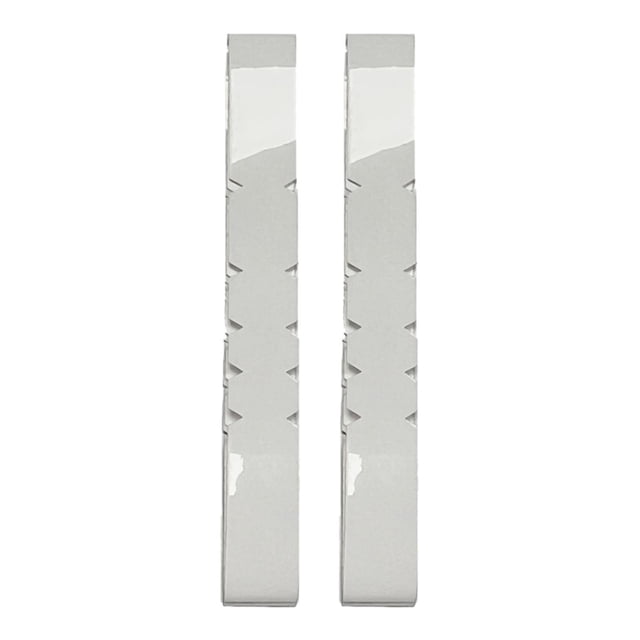 Almencla Pickleball Paddle Protective Edge Tape Clear Full Edge Coverage Head Sticker 2 Pieces 76x2.3cm