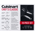 thumbnail image 5 of Cuisinart Chef's Classic 10 Piece Nonstick Hard Anodized Cookware Set, Gray, 5 of 5