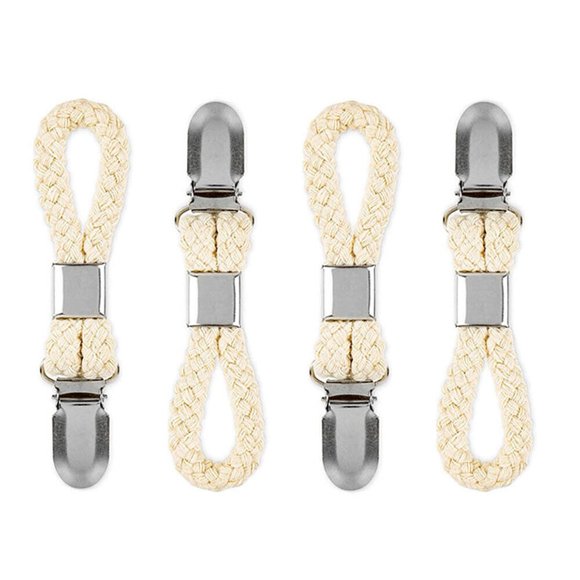 4 Pcs Towel Clips for Hanging Clothes in Bath and Kitchen High End Quality Towel Hangers Good Helper for Daily Needs