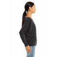 thumbnail image 2 of Bella + Canvas T-Shirt à Manches Longues Épaules Dénudées pour Femmes, 2 of 3