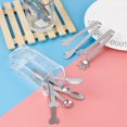 thumbnail image 3 of Decodeary Food Tongs Stainless Steel Party Serving Kitchen Clips Household Buffet Reusable Washable Outdoor Restaurant Tong Type 4 1Set, 3 of 6