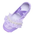 thumbnail image 1 of MIASHUI Chaussures pour Enfants Chaussures pour Enfants Chaussures de Danse Chaussures Chaudes de Danse Ballet Performance Chaussures d'Intérieur Chaussures de Danse Yoga, Violet, 7-8 Ans, 1 of 3