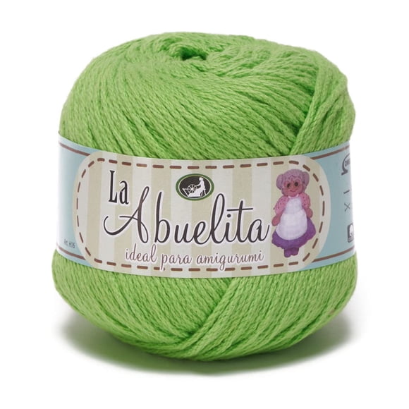 La Abuelita - Fil 100 % Coton (50 Grammes) - Idéal pour Amigurumi - 84 Lime