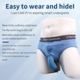 thumbnail image 2 of JIIT Men Incontinence Briefs Substitute For Men's Incontinence Pads L, 2 of 14