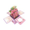 thumbnail image 2 of Cqxid Greeting Card Under $5 Fresh Cut Paper Up Card 3D Colorful Butterfly Paper Bouquet Greeting Card Forever Bouquet 3D Up Greeting Card Birthday Up Card Gift Graduation Gift, 2 of 4