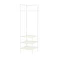 thumbnail image 1 of Dvruxg Coat Rack Freestanding Closet Organizer,Simple Hall Tree with 2 Storage Shelves, Corner Storage Organizer, for Entryway, Bedroom, 1 of 5