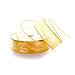 thumbnail image 3 of Ribbon Traditions 1.5" Wired Sheer Organza Ribbon Yellow Gold 50 Yards, 3 of 4