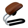 thumbnail image 1 of Siruishop Kneeling Meditation Stool Adjustable Gift Prayer Stool for Home Kneeler Brown, 1 of 8