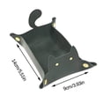 thumbnail image 2 of EGNMCR Closet Organizers and Storage, Storage Trunks & Bag Creative Debris Tray Folding Storage Box In Living Room Leather Porch Key Storage Box Storage tray, 2 of 2