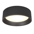thumbnail image 1 of Artika Alton Modern LED Flush Mount Ceiling Light Fixture, Black, 1 of 5