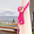 thumbnail image 2 of Watermelon Red Long Arm Monkey Plush Stuffed Animal 24 Inch Hanging Decor Toy Soft Doll For Room Decoration Childrens Gift With Squeeze Sound, 2 of 7