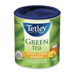 Tetley Honey Lemon Ginseng Green Tea