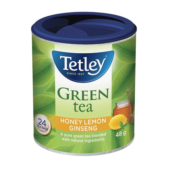 Tetley Honey Lemon Ginseng Green Tea