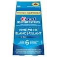 thumbnail image 3 of Crest 3D Whitestrips Vivid White At-home Teeth Whitening Kit, Twin Pack, 2x10 Treatments, 6 Levels Whiter, 3 of 18