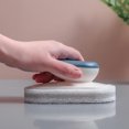 thumbnail image 2 of COMPUKAS 2Pcs Wash Sponge with Handle Dark Blue Kitchen Accessory Soft Absorbent Sponge Scrubbers, 2 of 8