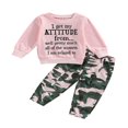 thumbnail image 1 of Baby Boys 2PCS Pants Sets Long Sleeve Round Neck Sweatshirt Tops Solid Color Pants Sets, 1 of 6