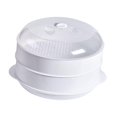 thumbnail image 2 of DOLITY Cuiseur Vapeur pour Micro-Ondes pour la Cuisson Bol Vapeur Compact pour Viandes Légumes es double Couche, 2 of 9