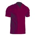 thumbnail image 1 of Men's Summer Leisure Solid Color Contrast Short Sleeve Tops - Stylish Lapel Design for Work and Outdoor Activities, 1 of 2