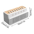 thumbnail image 2 of Black-Friday White Noise Machine with 8 Nature Sounds & Bluetooth Speaker | 1800mAh Battery & Timer, 2 of 9