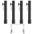 thumbnail image 3 of Wweixi 4x Extensions en Acier Réglables pour Pieds de Tables Pliantes - Hauteur 44cm, 3 of 6