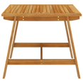 thumbnail image 2 of vidaXL Garden Dining Table 88x88x74 cm Solid Acacia Wood, 2 of 5