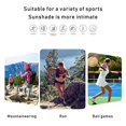 thumbnail image 4 of Summer Women Sport Sun Visor Hats Quick Dry Empty Top Baseball Cap UV Protection, 4 of 5