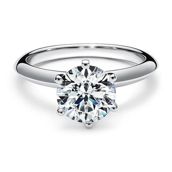 Ritz Jewels Silver Engagement Ring for Women Christmas Gifts