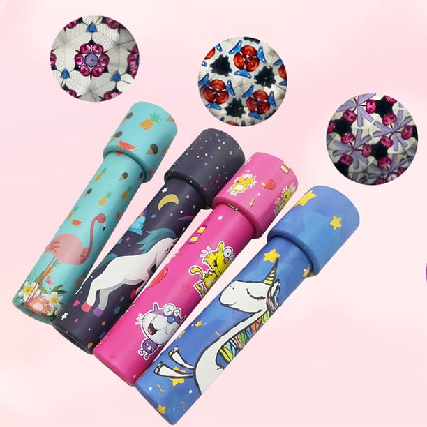 12 Pcs Jouet Kaléidoscope Classique, Jouet Kaléidoscope pour Enfants, Jouet Éducatif Rétro Coloré Portable, Jouets Éducatifs pour Anniversaire Enfants Noël Fête d'Anniversaire