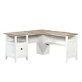 thumbnail image 3 of Sauder August Hill L-Desk in Soft White Finish, 3 of 9