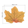 thumbnail image 2 of Unique Bargains Artificial Leaves Fall Maple Autumn Fake Leaf Decoration, Red Yellow 300 Pack, 2 of 5