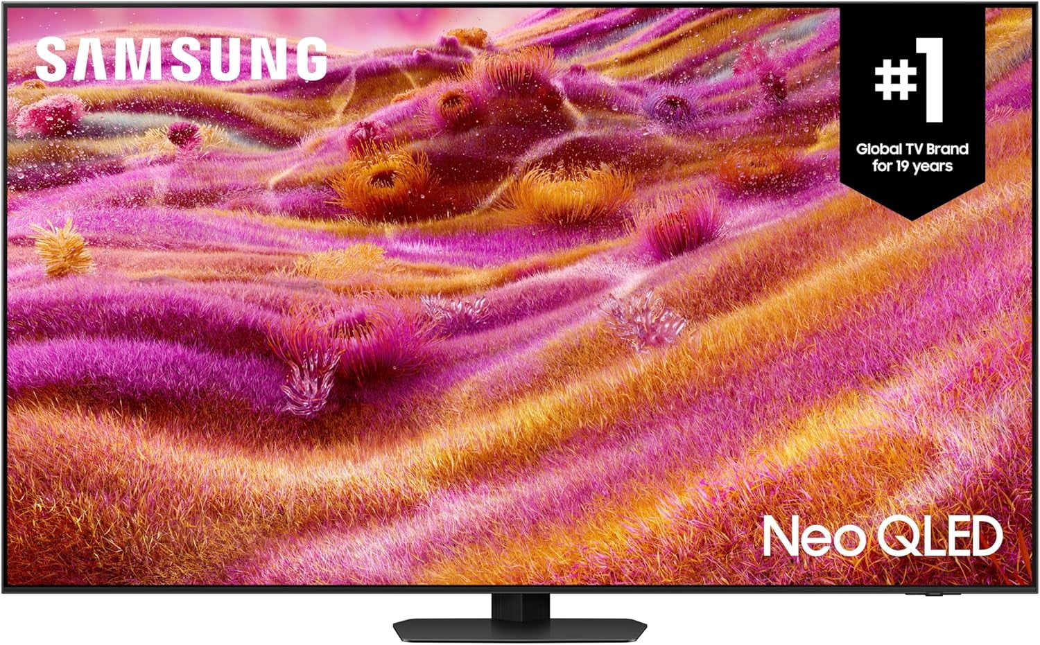 SAMSUNG 75” Inch Mini LED QN90F Neo QLED 4k Smart TV | Glare Free Panel | AI Gen 3 Processor | Neo Quantum HDR+, 165Hz | Neo Slim Design [2025 Model - QN75QN90FA] – Open Box