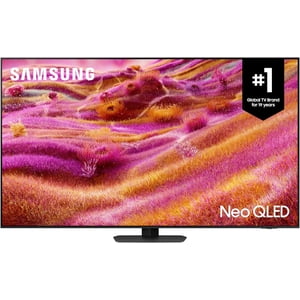 SAMSUNG 75” 1 cm Mini LED QN90F Neo QLED 4k Intelligent TV | Panneau libre d'éblouissement AI Gen 3 Processeur : Neo Quantum HDR+, 165Hz | Conception Neo Slim [2025 Modèle - QN75QN90FA] – Ouvrir la boîte
