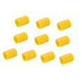 thumbnail image 1 of koolsoo 10x Billiard Cue Tip Protectors Lightweight Portable Stick Covers 13 mm Yellow, 1 of 9