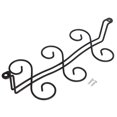 thumbnail image 1 of Iron Hanging 6 Bottles Wine Cup Rack Glass Holder Display Shelf Organizer, 1 of 12