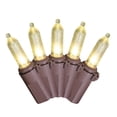 thumbnail image 2 of Mainstays 100-Count Warm White LED Mini Outdoor String Lights, with Brown Wire, 2 of 4