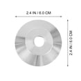 thumbnail image 3 of RUNROTOO 8Pack Speaker Base Carbon Steel with Cone Base for Home Audio Setup 6x2.36in, 3 of 8