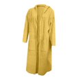 thumbnail image 4 of Kcodviy Women Winter Solid Lightweight Knit Cardigans for Women Knitted Loose Hooded Long Cropped Cardigan Sweaters for Women Cardigan Sweater Pocket Coat, 4 of 8