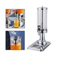thumbnail image 4 of Distributeur de Boissons Transparent Cylindre de Glace Distributeur de Boissons avec Robinet pour Citron Jus, 4 of 8