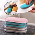 thumbnail image 1 of Multi-Purpose Sponges Cleaning Cloth Dishes Scrubber Heavy Duty Scouring Power Household Cleaning For Kitchen Home, 1 of 2