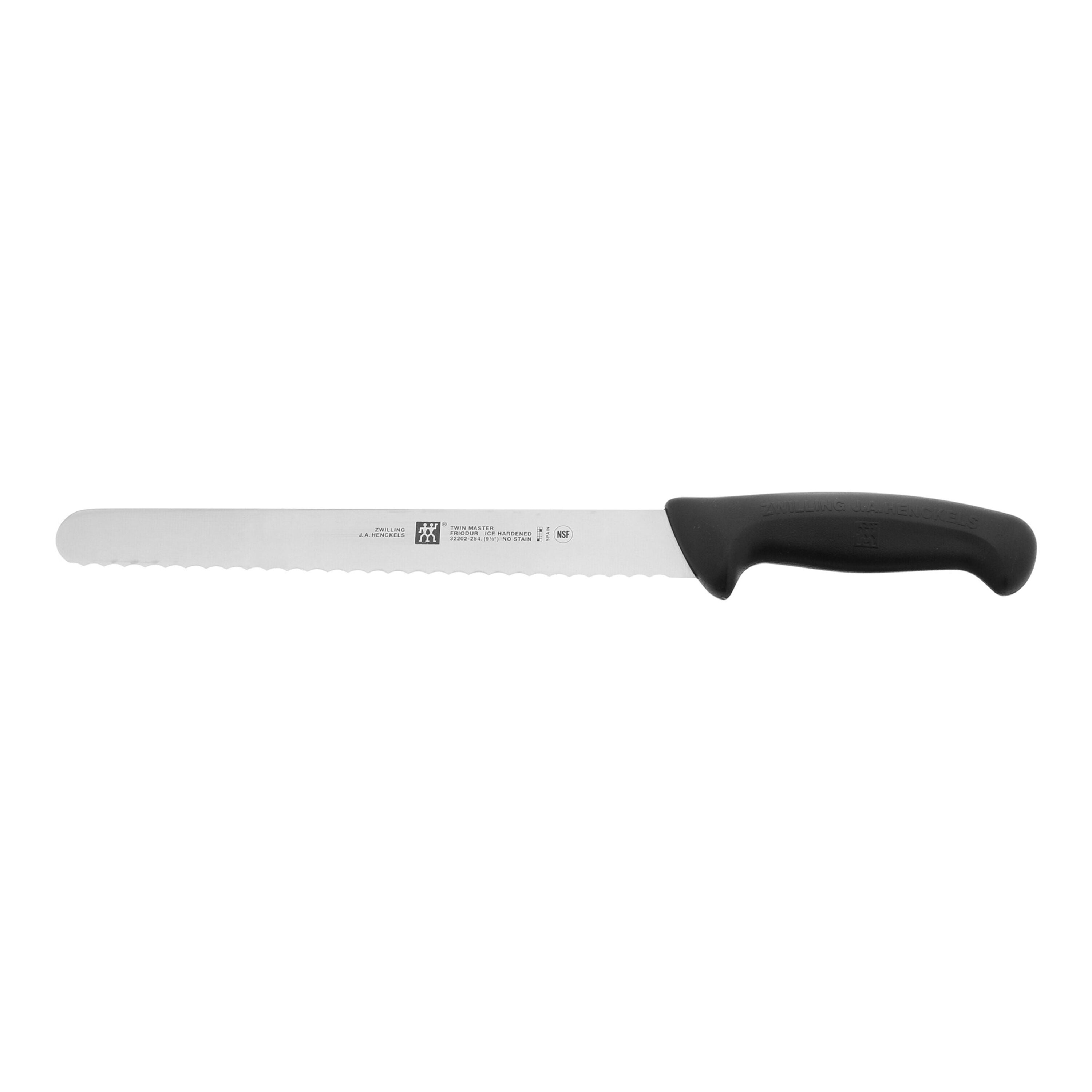 ZWILLING TWIN Master 9.5 inch Carving Knife, Black