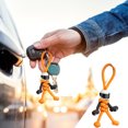 thumbnail image 2 of Kcodviy Motorcyclist Minifigure Hanging Chain Western Lanyard for Keys Umbrella Rope Weaving Keychain Wrist Ring Holder Personality Motorcycle Key Accessories, 2 of 9