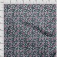 thumbnail image 4 of oneOone Rayon Pink Fabric Floral Craft Projects Decor Fabric Printed By The Yard 56 Inch Wide, 4 of 4