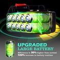 thumbnail image 3 of 3000W 6 Inch Brushless Electric Saw Rechargeable Electric Chainsaw Woodworking Tool with Battery For 18V Battery, 3 of 7