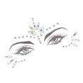 thumbnail image 4 of Face Jewels, Glitter Eyes Face Rhinestone Stickers Self Adhesive Rhinestone Stickers Face Gems Makeup Accessories DIY Makeup Nail Art Decor, 4 of 8