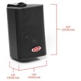 thumbnail image 3 of BOSS Audio MR4.3B Haut-Parleurs Marins Étanches 4 Pouces 200 Watts, Ensemble de 2, 3 of 5